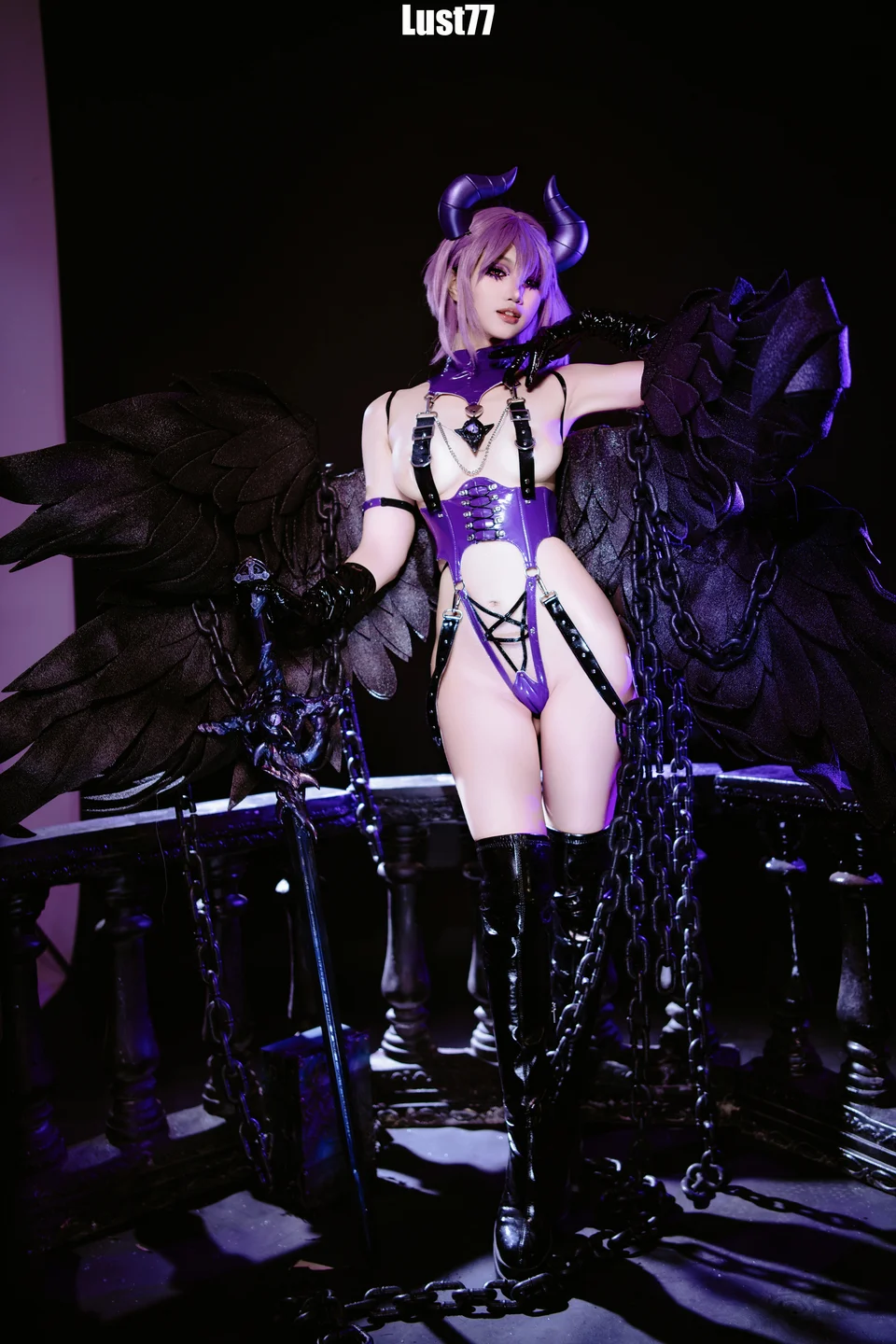 柒柒要乖哦 - No.084 堕天使之歌 [84P-1.33GB] tg@simisebaisi 【丝足阁】029.webp